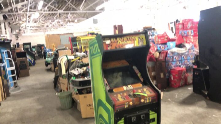 2019 Tour of Coin Op Warehouse – Hagerstown, Md. (40,000 sq ft of arcade machines!)