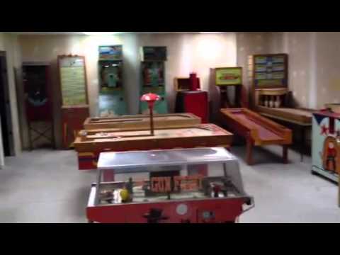 Vintage coin-op arcade machines