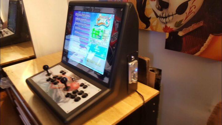 arcade bartop coin op or free play 900+ games 19"lcd