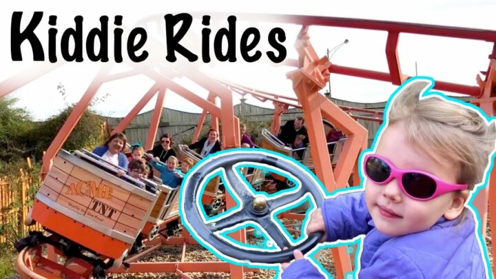 Kiddie Rides at Six Flags Over Texas | Toddlers Rocking It