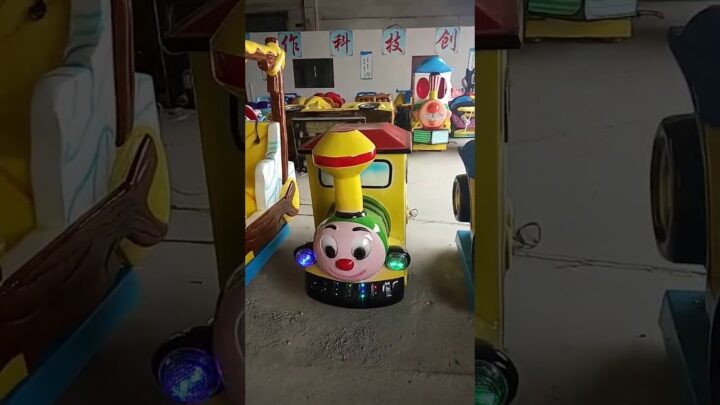 Coin operated kiddie rides for fun