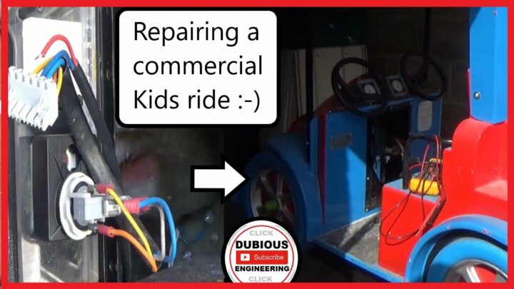 DuB-EnG: Repairing Commercial Electric Childrens Coin-op Ride – Free rides with cool switch!!