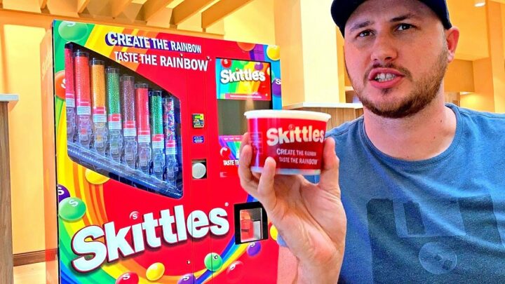 Skittles Vending Machine