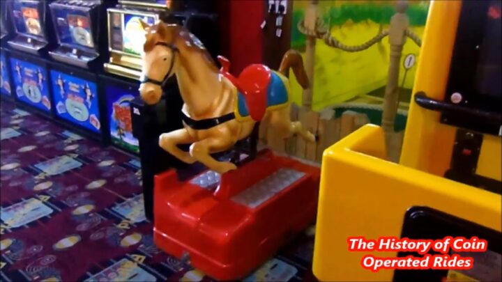 1960s Whittaker Brothers Coin Operated Horse Kiddie Ride – Trigger