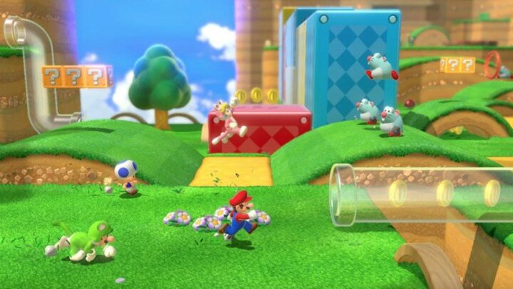 Το Super Mario 3D World παραμένει στην κορυφή με τον διακόπτη στους δέκα πρώτους