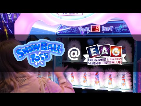 Snow Ball Toss at EAG 2020 | Sega Amusements