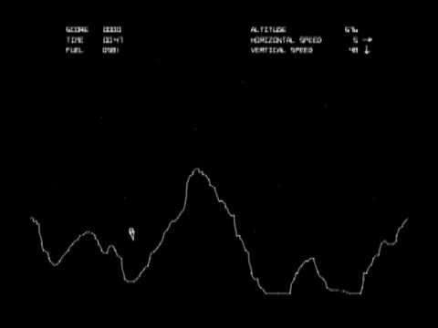 Coin-Op Games 1979 – Lunar Lander (Atari) [MAME]