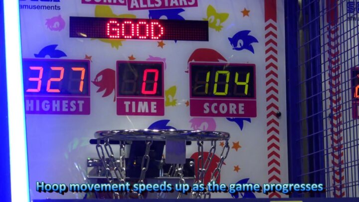 Sonic Sports Basketball Arcade by Sega Amusements (IAAPA 2017