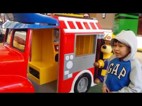 2000s Fred's Firetruck Kiddie Ride (ft. Angelina)