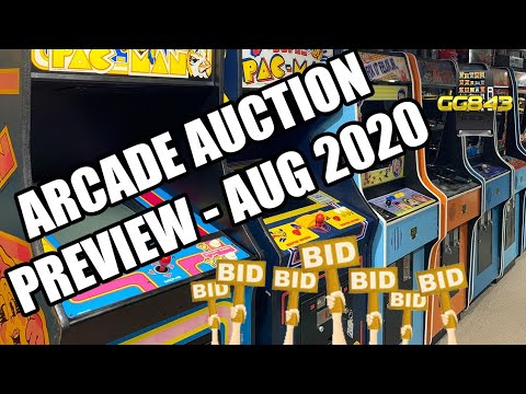 Arcade Pinball Vending Coin op Auction Preview! Tennessee August 29th 2020