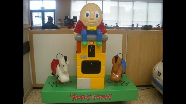 2010s Coin Operated See-Saw Kiddie Ride – Humpty Dumpty