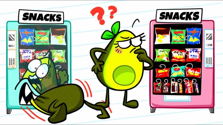 Vending Machines Went Crazy! Animated Shorts by Avocado Couple