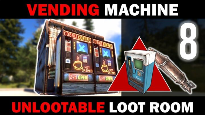 RUST 8-Rocket Vending Machine Loot Room [UPDATE NOTES]