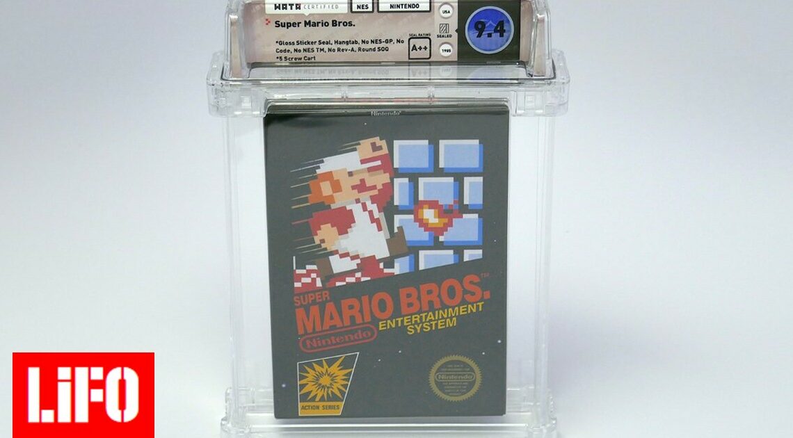 Ρεκόρ σε δημοπρασία: 114.000 δολ. για σφραγισμένο Super Mario Bros του 1985