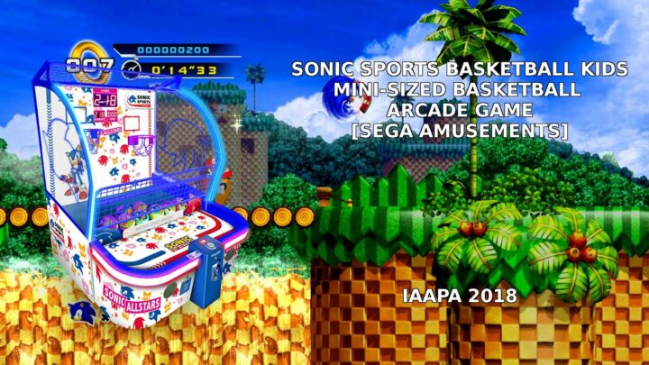 Sonic Sports Kids Basketball [Sega Amusements; IAAPA 2018]