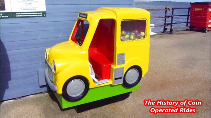 2000s Coin Operated Van Kiddie Ride – Vending Van