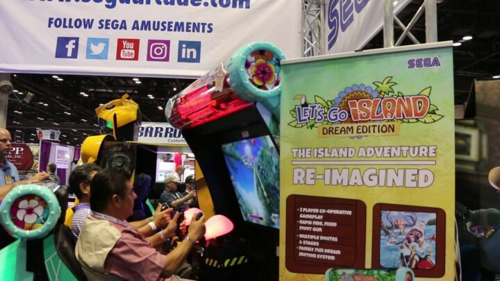 Lets Go Island: Dream Edition at IAAPA 2016 | Sega Amusements