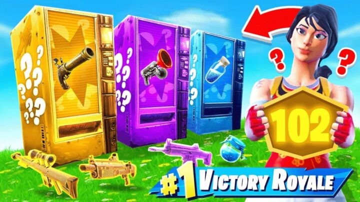 Vending Machine! ONLY POP-UP CUP! *NEW* Game Mode in Fortnite!