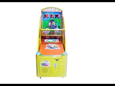 Kids coin operated basketball arcade game machine for amusement park