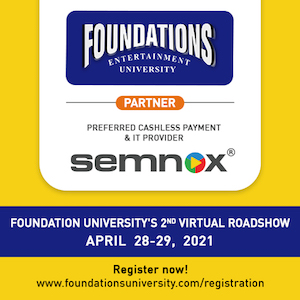 Coin-op amusements news | Semnox sponsors Foundations University
