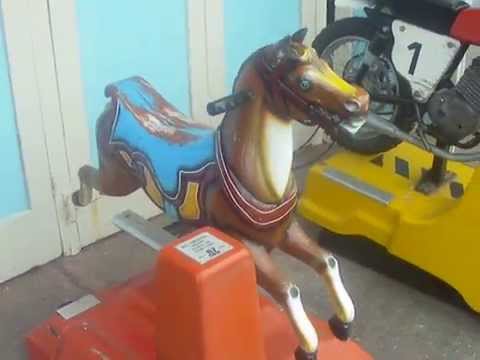 1980s Coin Operated Horse Kiddie Ride – Fair Lady