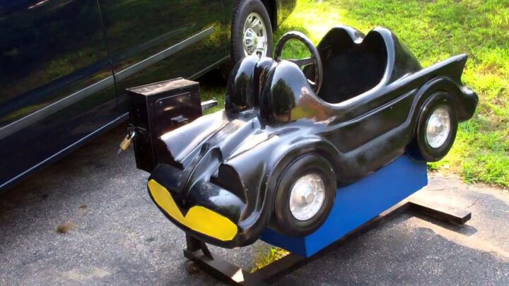 Batmobile Coin Operated Kiddie Ride